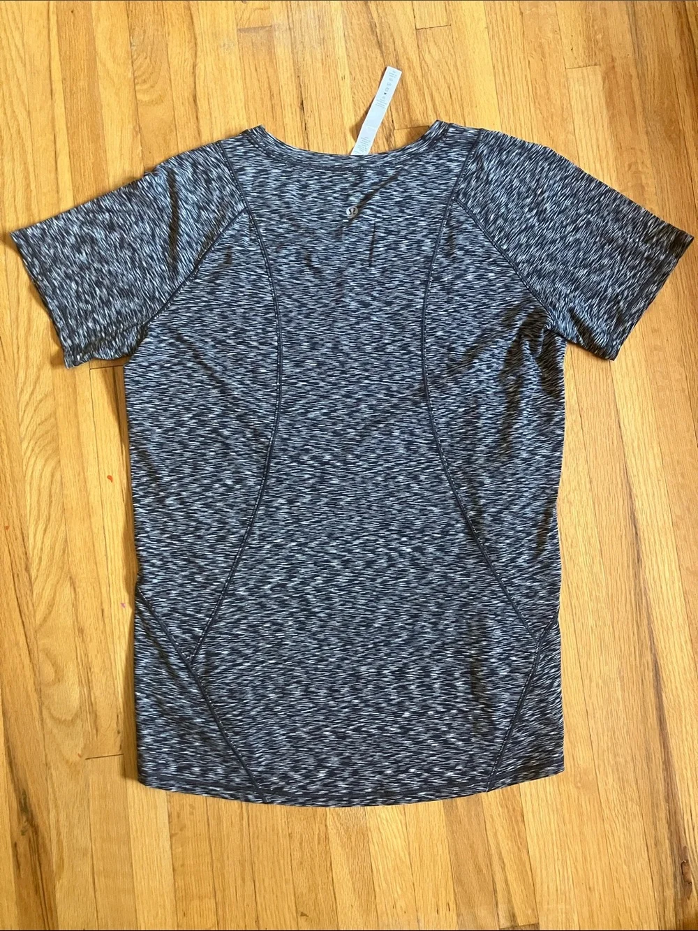 lululemon athletica Women's Short Sleeve Heathered Charcoal Tee
